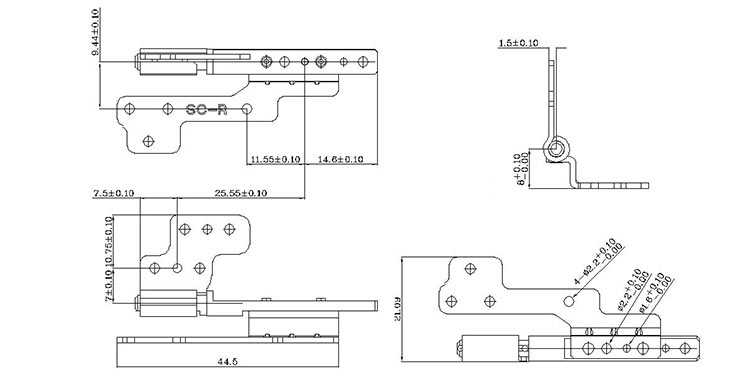 屏幕合頁(yè)結(jié)構(gòu)圖