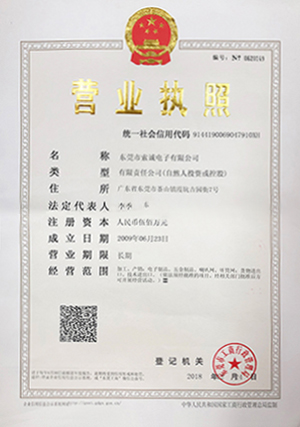 公司營(yíng)業(yè)執(zhí)照