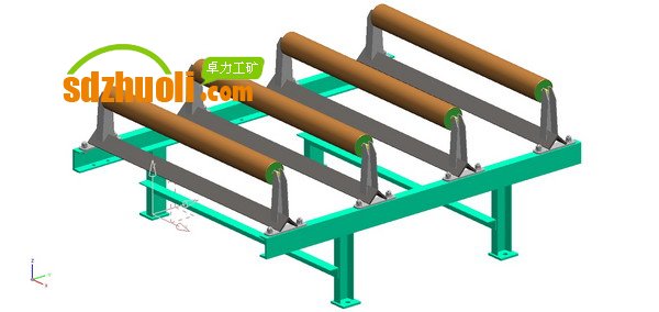 上平行托輥組